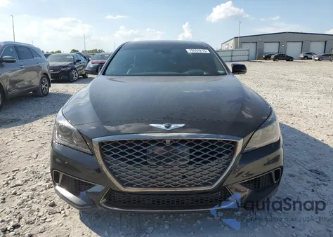 2018 Genesis G80 Sport from USA, damaged, VIN KMHGN4JB3JU260129